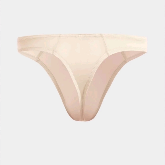 NEW! MENS THONG CREAM COLOR - Picture 2 of 3